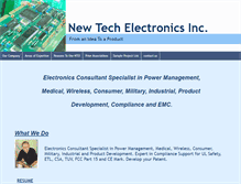 Tablet Screenshot of new-tech-electronics.com